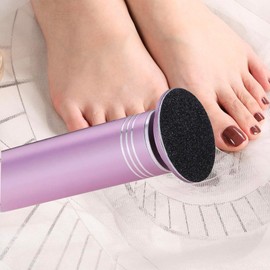 Electric Skin Sanding Tool, Feet Callus Remover, Pedicure Foot File for Dry Dead Skin, Foot Care Tool with Grinding Disc, Adjustable Speed, 60 Sandpaper Discs