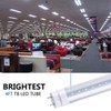LED Tube Light 4FT, Dual-End Powered, T8 Ballast Bypass, 18W