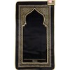 iMusalah Prayer Mat (Black) with Digital Counter For Rakat Tracking,