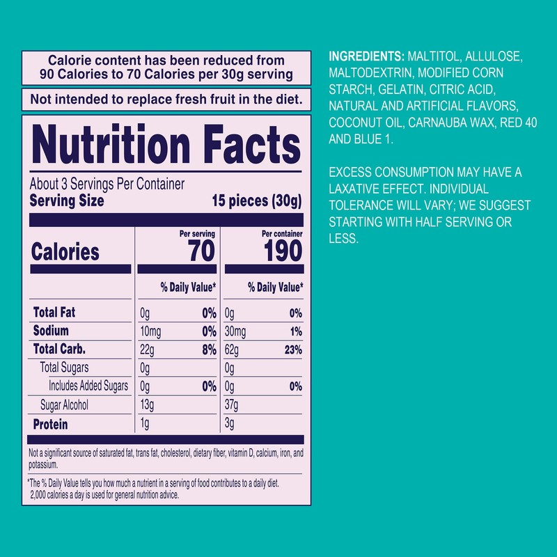 Welch's Zero Sugar Fruity Bites, Island Fruits Snack Box, Gluten
