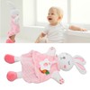 Baby Security Blanket Cute Bunny Baby Teething Stuffed Dolls Soft