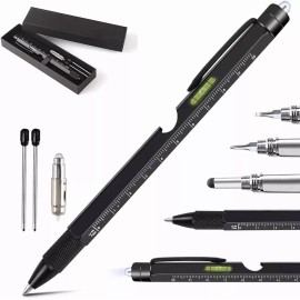 Baixi Pluma Ingeniero Bolígrafo Multiherramienta 9 En1 Para Regalo
