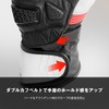 Komine Motorcycle 06-266 GK-266 Racing Gloves White 2XL