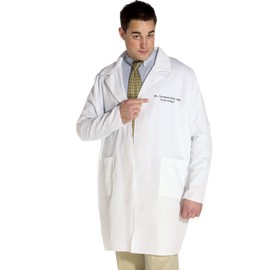 Rasta Imposta Dr. Seymour Bush Lab coat, White, Standard