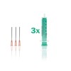 Horn Medical Syringe Set for Hobby & DIY, with Blunt