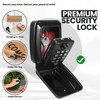 STYLIFYZ Key Safe Wall Mounted - 12-Digit Combination Key Lock