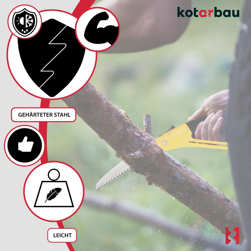 KOTARBAU® Folding Saw Garden Saw Hand Saw Wood Saw for