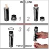 raw three tree cone case holder+cone grinder filler+jet torch lighter
