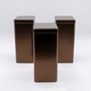 Dosenritter 6 x Square Tea Canisters / Storage Containers with
