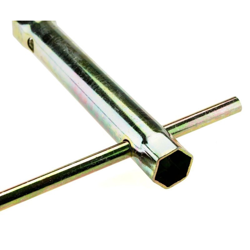 YINETTECH 16/18CM Spark Plug Deep Reach Socket Wrench (15CM, 13MM)