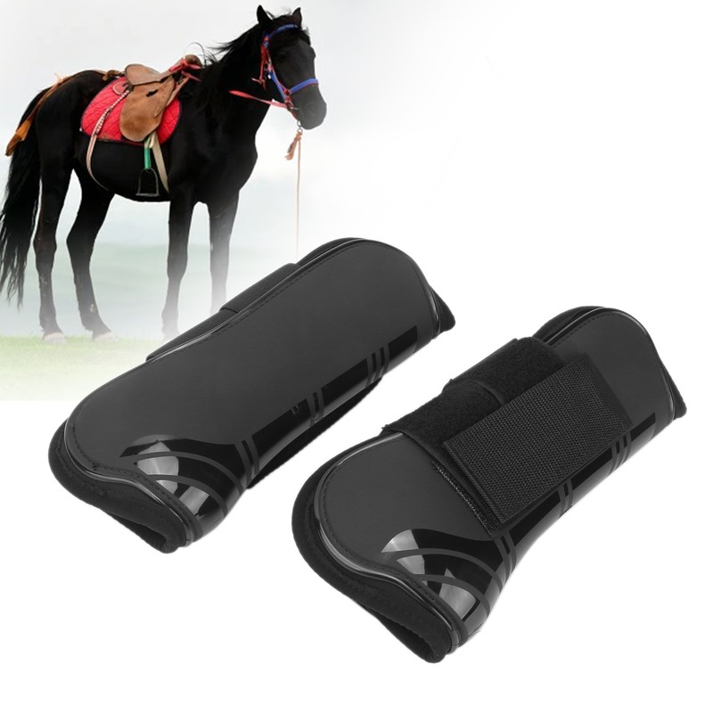 4pcs Horse Tendon Boots Protective Lightweight and Adjustable Boots for