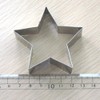 Nagao Cookie Cutter, Stainless Steel, Star, Large, Medium, Small, 3