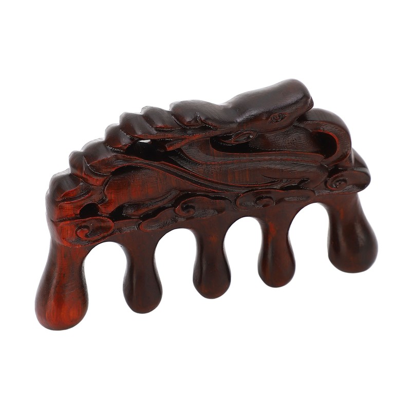 Meridians Comb Static Free 5 Teeth Head Scalp Composite Wood