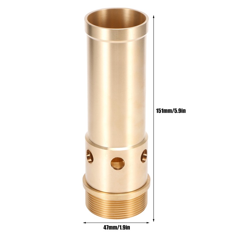 Copper Fountain Nozzle Spray Head Pond Sprinkler for Pool Music