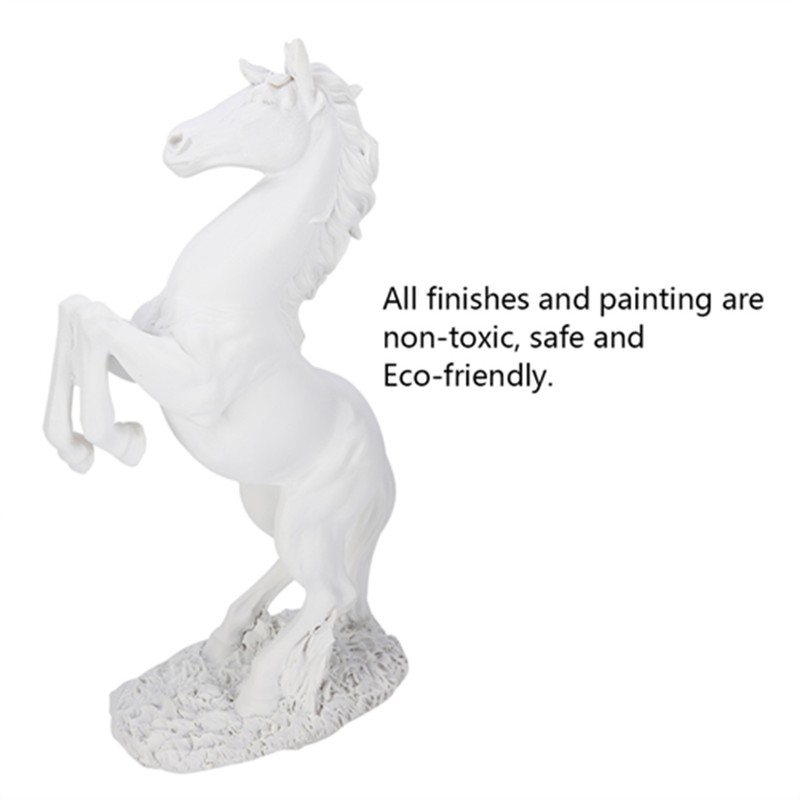Eruopean Style Horse Sculpture Home Desk Decor Ornament Photograph Props