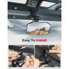 KEMIMOTO Rear view Mirror Compatible with CFMOTO UFORCE 1000/1000 XL,