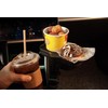 Chameleon360 Insulated Car Cup Holder with Food Table Tray