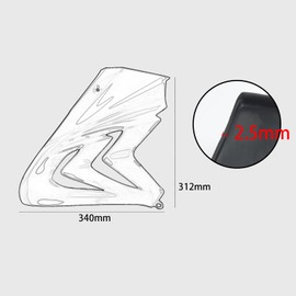 WOOGA Motorcycle Engine Frame Side Panel Fairing Cover Protection Trim Decorative Covers for Ho&nda CBR650R CBR 650R CBR 650 R Accessories 2019 2020 2021 2022 2023 (Matte Black)