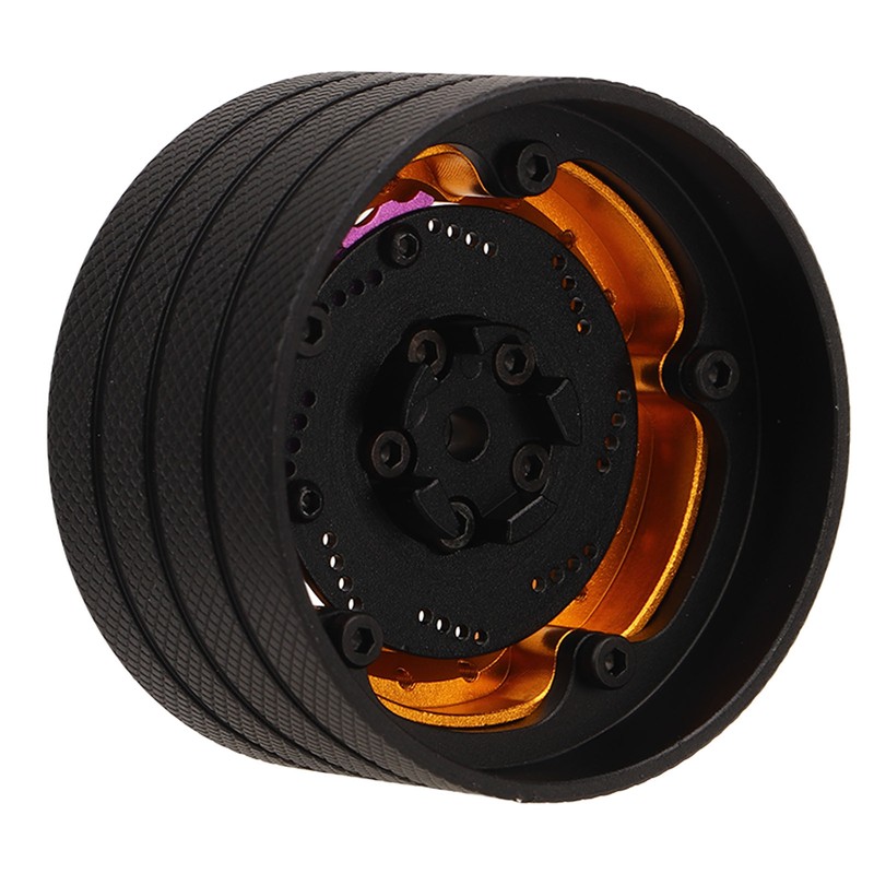 RC Transmitter Steering Wheel Aluminum Alloy Trigger One Handed Control