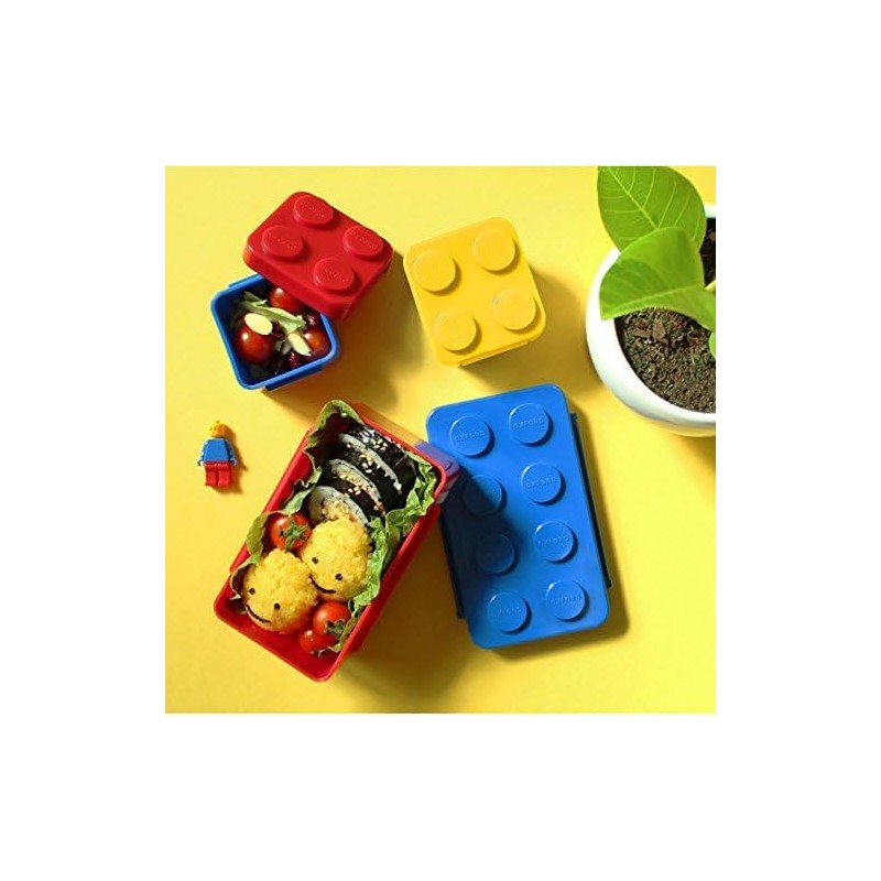 Brick Design Stackable Lunch Box Container For Family Picnic Travel