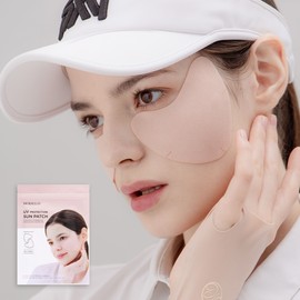 Modello 자외선차단 와이드 골프 썬패치 (1세트 5회분) UV Protection Wide Golf Sun Patch (1 Set, 5 Applications)
