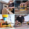 4 Pack Orbital Sander Replacement Pad for DeWalt, 5 Inch