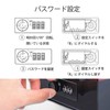 heizi Stamp Case, Seal Case, with Key, Dial Lock, Rubber