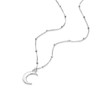 Tooliks - Sterling Silver Moon Necklace for Women - Crescent