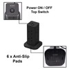 AJP Tower Extension Lead with USB Slots 8 Way Plug