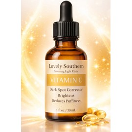 Luxury Vitamin C Serum with Alpha Arbutin – Advanced Dark Spot & Hyperpigmentation Corrector – Brightens & Evens Skin Tone – Small Batch, USA Made Ski