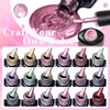 MTSSII 18 Colors Jelly Cat Eye Gel Nail Polish Set,