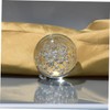 GRIRIW Elegant 6cm Bubble Glass Ball Ornament Rockery Decor Add