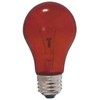 Asahiko Heat Resistant Transparent Color General Bulb PS60 110V60W Base: E26 Red PS60 E26 110V-60W(RT)