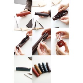 HERGOPOCH(エルゴポック) 本革ペンケース 06シリーズ レッド HG-06W-PEN-RD