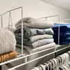Evelots Tall Wire Shelf Dividers -8 Pack- Closet Storage &