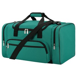 YoKelly Gym Bag 20 inch Weekender Overnight Duffel Bag with More Pockets for Travel Sport - Green