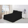 Luxury Percale Frilled Valance Fitted Sheets 14 Colours in Single,