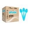 phade 100% Compostable Spoons – BPI Certified Sustainable PHA Flatware,