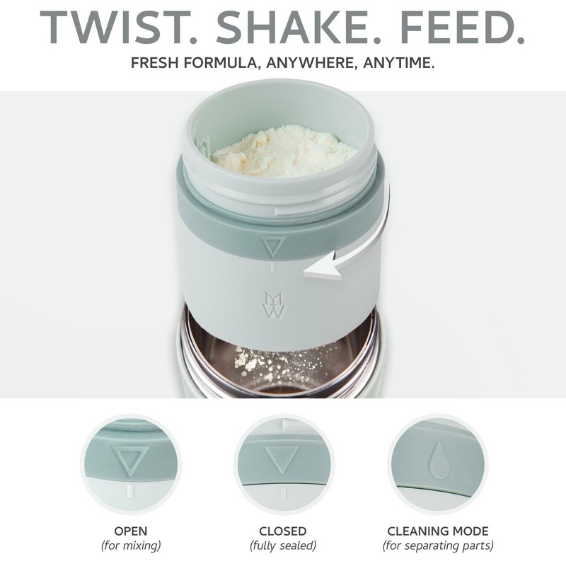 MILK & WATER All in One Baby Bottle & Baby