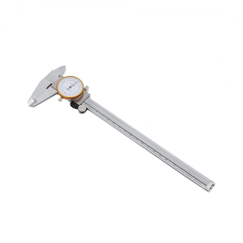KATSU Dial Caliper Vernier 200mm 8 Inch Stainless Steel, High
