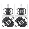 Mountain Bike Click Pedal Set, Dual Side Clip MTB Pedals,