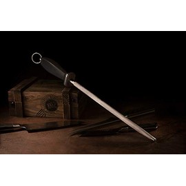 Master Grade ST-1700 Premium 12-inch Chef Knife Sharpener Sharpening Honing Steel With HRC 65 Steel Chrome