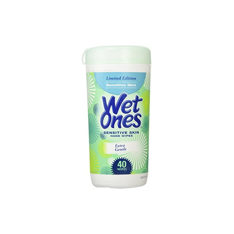 Wet Ones Moist Towelette with Vitamin E and Aloe, Canister,
