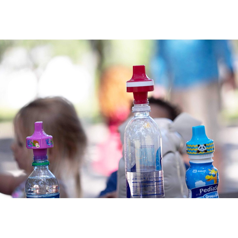 Refresh-a-Baby Universal Bottle Top Spout Adapter – 2 Pc Pack,