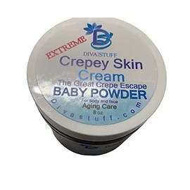 Diva Stuff- Crema para rostro y cuerpo con crepe extremo con ácido hialurónico, alfa hidroxi y más para pieles secas y dañadas                        
