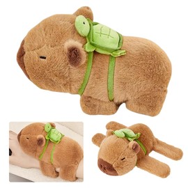 Umllpet Capybara Snap Bracelet Children, Capybara Plush Toy Slap Bracelet, Capybara Cuddly Toy Snap Bracelet, Capybara Slap Bracelet, Capybara Plush, Capybara Hand Stuffed Animals Huggers Slap Toy