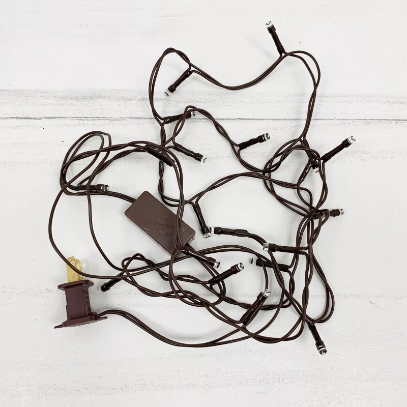 Unbranded 20 Count LED Light String Electric Teeny Rice Clear