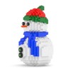 JEKCA Snowman 01S | Christmas Plastic Building Blocks | Age