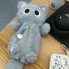 Pen Case, Cat Pencil Case, Plush Cat, Pen Pouch, Large