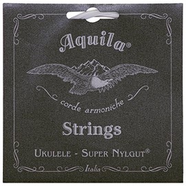 Aquila Super Nylgut AQ-104 Concert Ukulele Strings - Low G - 1 Set of 4